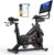 MERACH Heimtrainer Fahrrad mit 21,5″ drehbarem FHD-Bildschirm, Leises Heimtrainer Fahrrad mit automatischem Widerstand, verstärkter H-Rahmen, stoßdämpfender Luftkissensattel, eigene App, bis 150 kg