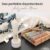 Kerzen-Geschenkset, Geburtstagsgeschenk für Frauen oder Freundin | Nehmen Sie, was Sie brauchen | Kleines Geschenk | Kerzenhalter aus Holz mit Kerzendekoration und Eukalyptus