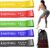 Mini Band Fitness Gummiband für Sport, Übungsband Gummiband Trainingsbänder Gummi Fitnessbänder Set, 6 cm verbreiterte Version