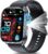 2026 KI-GPT Smartwatch EKG/BI-Druck Q&A-Funktion 2,0-Zoll-Gesundheitsuhr mit Harnsäure/BMI/Herzfrequenzmonitor/HRV/Herzfrequenz, SpO2, Schlaf, Apnoe-Monitor, Bluetooth-Anruf, SOS, IP68 + Wasserauslass