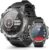 SOUYIE Herren-Smartwatch mit GPS, Offline-Karten und 6 Satelliten-Navi, 5ATM wasserdicht, 21-Tage-Akku, KI-Sprachassistent, 178 Sportmodi, Fitness-Tracker mit Herzfrequenzmesser und Schlafmonitor für