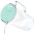 Wessper Wasserfilterkanne mit LED-Anzeige, 3 L, Wasserkanne aus Glas mit Aktivkohlefilter, Wasserkanne mit Wasserfilterkartuschen für Trinkwasser, BPA-frei
