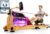 Sportstech Premium Rudergerät Wasser für Zuhause, Rudermaschine mit LED-Wassertank, Water Rower klappbar, Deutsches Qualitätsunternehmen, App mit Workout Kursen+ Tablethalterung, Massivholz, WRX1000