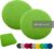 heimtexland 2er Pack Sitzkissen Filz Stuhlkissen Bodenkissen Stuhlkissen Indoor Outdoor Kissen Rund Typ631 Filzkissen Grün 35 x 35 cm 2 Stück