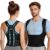 Rückenstützgürtel Rücken Geradehalter Haltungskorrektur Damen: Verstellbarer Haltungstrainer Rücken Herren – Back Support Corrector für Schulter Nacken Gerader Rücken Geradehalter Frauen Männer – M