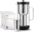 Aarke Geschenkset| Purifier, Wasserfilterkaraffe aus Glas und Edelstahl, 2,4L + 3er-Pack Enriched Filter Nachfüllbeutel