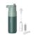 BRITA LARQ iQ Digital Filter-Wasserflasche (680 ml) inklusive Trink-Tracking (App), Aktivkohle-Wasserfilter und UV-C – neutralisiert 99,99 % Bakterien und filtert Mikroverunreinigungen, PFAS und mehr (grün)