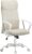 SONGMICS OBN034K01 Bürostuhl, ergonomischer Schreibtischstuhl, Drehstuhl, gepolsterte Sitzfläche, höhenverstellbar und neigbar, maximale Belastung 120 kg, Cappuccino-Beige