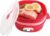 Snips 704 Tempo Zero Dish Streamer 4 Liter, Kunststoff rot | Für Gemüse, Fisch und Fleisch, 2 herausnehmbare Garkörbe, 4 L, bis 800 W, spülmaschinenfest, hergestellt in Italien