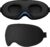 Gritin Schlafmaske für Seitenschläfer Damen und Herren, 3D-Upgrade, bequeme Schlafmaske mit verstellbarem Gummiband, hautfreundlich, lichtblockierend, ergonomische Augenmaske für Schlaf, Reisen, Flug usw.