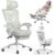 CYKOV Ergonomischer Bürostuhl mit Fußstütze, Bürostuhl & Gaming-Stuhl 150 kg+, 90-160° verstellbare Rückenlehne, verstellbare Lendenwirbelstütze und Kopfstütze, PC-Stuhl & Drehstuhl für Home Office