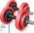 Sportstech 2-in-1 Hantelset mit Silikonhülle, deutsche Qualitätsmarke, Hanteln und Langhantel in einem, Hanteln mit 20 kg / 30 kg aus Gusseisen, effektives Fitness-Krafttraining, AH300,