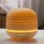 Aroma-Diffusor – 500 ml Keramik-Premium-Ultraschall-Luftbefeuchter-Diffusor für ätherische Öle, Timer-Einstellung und orangefarbenes Nachtlicht, BPA-freier Diffusor für Schlafzimmer, Wohnzimmer, Büro, Yoga (Textur)