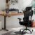 MUSSO E600AIR Ergonomischer Bürostuhl, Heimbürostuhl mit hoher Rückenlehne und adaptiver Lendenwirbelstütze, 5D-verstellbare Rückenlehne, 135°-Neigung, 3D-Kopfstütze und Armlehnen, Netz-Computerstuhl