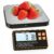 VOBOR Geteilte Küchenwaage Digital 1 g/15 kg, 304 Edelstahl, 7 Einheiten, mit separatem LCD-Display, Zählfunktion und Tarafunktion, Küchenwaage zum Backen, Kochen, Essen