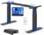 FLEXISPOT Höhenverstellbares Schreibtischgestell, elektrisch mit 2 Motoren, 3-stufiges Tischgestell, höhenverstellbar mit 4 Memory-Steuerungen und USB, Belastbarkeit bis 200 kg (ValtreX E200, schwarz)