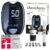 GlucoCheck Gold Blutzuckermessgerät-Set (mmol/L) mit 10 Blutzucker-Teststreifen, 10 Lanzetten, 1 Stechhilfe, 1 Etui, Starter-Set zur Blutzucker-Selbstkontrolle
