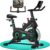 Heimtrainer Fahrrad, DMASUN Hometrainer Fahrrad mit 100% Widerstand, Leise & Stabil, Ergometer mit App kompatibel & LCD-Monitor, verbessertes Indoor Fitnessbike für zuhause, 160/180Kg belastbar