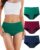 TANSTC Periodenunterwäsche Starke Blutung Unterhosen Damen Baumwolle | Menstruationsunterwäsche Mädchen High Waist Perioden Menstruation Unterwäsche Frauen Slips 3er Pack