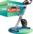 Ultrasport Klapp-Heimtrainer, Hometrainer, Fahrrad, extra leise bis 130 kg mit Komfortsattel, Ergometer, Heimtrainer, Fitnessbike, Indoorbike, Trimmrad