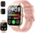 Smartwatch Damen Herren 1,96 Zoll HD 2026 Fitnessuhr Smartwatch mit Telefonfunktion, 115+ Sportmodi Schrittzähleruhr, Herzfrequenz-SpO2-Schlafmonitor, IP68 wasserdichte Sportuhr für Android iOS