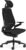 Steelcase Gesture Ergonomischer Bürostuhl mit 360°-Armlehnen, 3D Live Back-Lendenwirbelstütze, verstellbare Kopfstütze, Schwarz/Schwarz, 66 x 62,5 x 107 cm