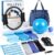 Pilates Set – Pilates Ball, Pilates Ring, Pilates Socken, 3 Stufen Fitnessbänder und Terrabänder, Pilates Set Für Zuhause, Home Workout Pilates Equipment mit Übungsanleitung & Tragebeutel