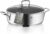 WMF Schmorpfanne 28 cm mit hohem Rand und Deckel – Induktionsbräter 5,0 l aus Cromargan-Edelstahl, antihaftbeschichtet und ofenfest, robuste Pfanne zum Schmoren, Braten und vielseitiges Kochen