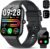 Motast 2026 Smartwatch Damen Herren, 1,96 Zoll Smartwatch, Telefonfunktion, 115+ Sportmodi, Schrittzähleruhr, Herzfrequenz/SpO2/Schlafmonitor, Fitnessuhr, IP68 wasserdichte Sportuhr für Android iOS