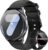 Blackview Smartwatch Herren Damen AMOLED-Bildschirm Virtuelle Always-On-Uhr Aktivieren/Empfangen Sportuhr mit Puls Schlaf SpO2 Schritte Kalorien Kilometer 2 Armbänder (Silikon/Nylon) für Android iOS