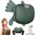 4D-Nackenmassagegerät mit Wärme, Nackenmassagegerät mit 3 Massagestufen, 2 Temperaturstufen, elektrisches Schultermassagegerät für Nacken, Zuhause, Büro, Reisen