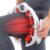 Beinroller Cellulite-Massagegerät, 360°-Massageroller Beine mit Griff, 14 Rollen Anti-Cellulite-Oberschenkel, Beinmassageroller für Lipödem, Lymphdrainage, kreisförmige Beinklemmen-Massage manuell