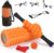Farbiges 5-in-1-Massageset, hochdichte Faszienrolle Wirbelsäule, Massagerolle, Massageball, Spanner, Widerstandsband für Tiefenmuskelmassage, Fitnessübungen für den ganzen Körper, Pilates-Set