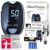 GlucoCheck Gold Blutzuckermessgerät-Set (mmol/L) + 110 Blutzucker-Teststreifen, 10 Lanzetten, 1 Stechhilfe, 1 Etui, Maxi-Sparset zur Blutzucker-Selbstkontrolle
