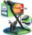 Tretmann Heimtrainer Fahrrad Klappset extra bequem & leise RelaxFoam bis 150 kg belastbar Ergometer, Heimtrainer, Ergometer Heimtrainer Senioren, Fitnessbikes