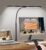 Schreibtischlampe LED Dimmbar, Schreibtischlampe Klemmbar mit Fernbedienungen, 5 Farben und 5 Helligkeitsstufen Monitorlampe, Büro Tischlampe, Tageslichtlampe Schreibtisch, Memory Funktion, Schwarz