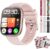 Smartwatch Damen Herren mit 7 Armbändern & Geschenkbox, 1.83″ HD Smartwatch mit Bluetooth-Anruf, Fitness Tracker mit SpO2, Pulsmesser, Schlafmonitor, Schrittzähler, IP68 Wasserdicht, 100+ Sportmodi