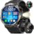 Blackview Herren-Smartwatch, Beleuchtung, Kompass, IP68 wasserdicht, 100-Tage-Akku, 1,45-Zoll-Touchscreen, Bluetooth-Anruf, Herzfrequenz, Schlafanalyse, Sportuhr mit über 100 Sportmodi, Uhr für Android/iOS