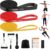Fokky Fitnessbänder, Resistance Bands Set, Widerstandsbänder Fitnessband mit Türanker, Schutzpad und 2*Griffen, Gymnastikband für Krafttraining, Yoga, Pilates, Muskelaufbau