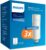 Philips Instant Water Filter Jug Flavour + Ersatzfilter, 3er-Pack, reduziert Chlor und Blei – behält Mineralien