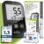 Komplettset adia Blutzuckermessgerät (mmol/L) + 60 Blutzucker-Teststreifen + 110 Lanzetten, 1 Stechhilfe, 1 Etui, zur Blutzucker-Selbstkontrolle zu Hause
