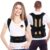 DH FitLife Haltungskorrektur | Rückenglätter mit Taille | Haltungstrainer | Rückentrainer | Rücken- und Schultergurt | Rückenstütze | Haltungskorrektur | für Männer und Frauen