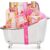 SPA LUXETIQUE Muttertagsgeschenk, Geschenke für Frauen, 8-teiliges Bade-Geschenkset mit Rosenduft, Frauen, Geburtstagsgeschenk, Wellness-Set für Frauen, Beauty-Set mit dekorativer Badewanne, Weihnachtsgeschenke