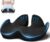Ergonomisches Sitzkissen für Bürostuhl, Memory-Schaum-Sitzkissen mit Druckentlastung und rutschfester Unterseite, ideal für Heimbüro, Büro und Gaming