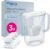 BRITA Style Essential Wasserfilterkanne weiß (2,4 l), inklusive 3 x BRITA MAXTRA PRO Pure Performance – kühlschranksichere Kanne mit Smart Light LED und Klappdeckel, filtert Verunreinigungen und mehr