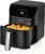 Rachs KOCHWERK Digitale Heißluftfritteuse 4L | Airfryer mit Touchscreen zum fettarmen Kochen, Grillen oder Backen ohne Öl | Erinnerungsfunktion zum Wenden | Einfache Reinigung | 1400 W