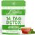 Detox-Tee zur Gewichtsreduktion, grüner Detox-Pulver-Helfer – Packung mit 14 natürlichen Kräutertees zur Fettverbrennung, Stoffwechselanregung und Bauchfettreduzierung | Sanfte Darmreinigung und Entgiftung