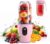 500 ml tragbarer Mixer, Smoothie Maker to Go mit Digitalanzeige, 16 Blatt elektrischer USB-Entsafter, Mini-Mixer für Shakes und Smoothies, für Küche, Reisen, Fitnessstudio, Pink