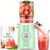LINKChef Slow Juicer, 115 mm große Einfüllöffnung für Entsafter, Gemüse und Obst, Testsieger, Kaltentsafter 200 W, BPA-frei, leicht zu reinigen und zu montieren, hellgrün