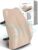 Travel Ease Ergonomisches Memory Foam Rückenkissen, Lendenkissen für Bürostuhl, Schreibtischstuhl, mit antistatischem, hautfreundlichem Bezug und für eine bequeme Sitzhaltung (Beige)